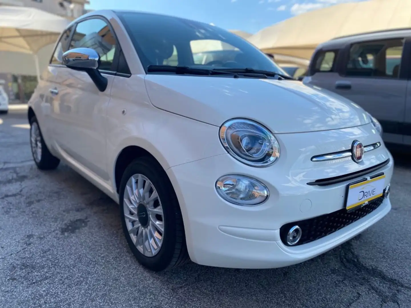 Fiat 500 1.0 Hybrid "DIVERSI COLORI" + GPL Bílá - 1
