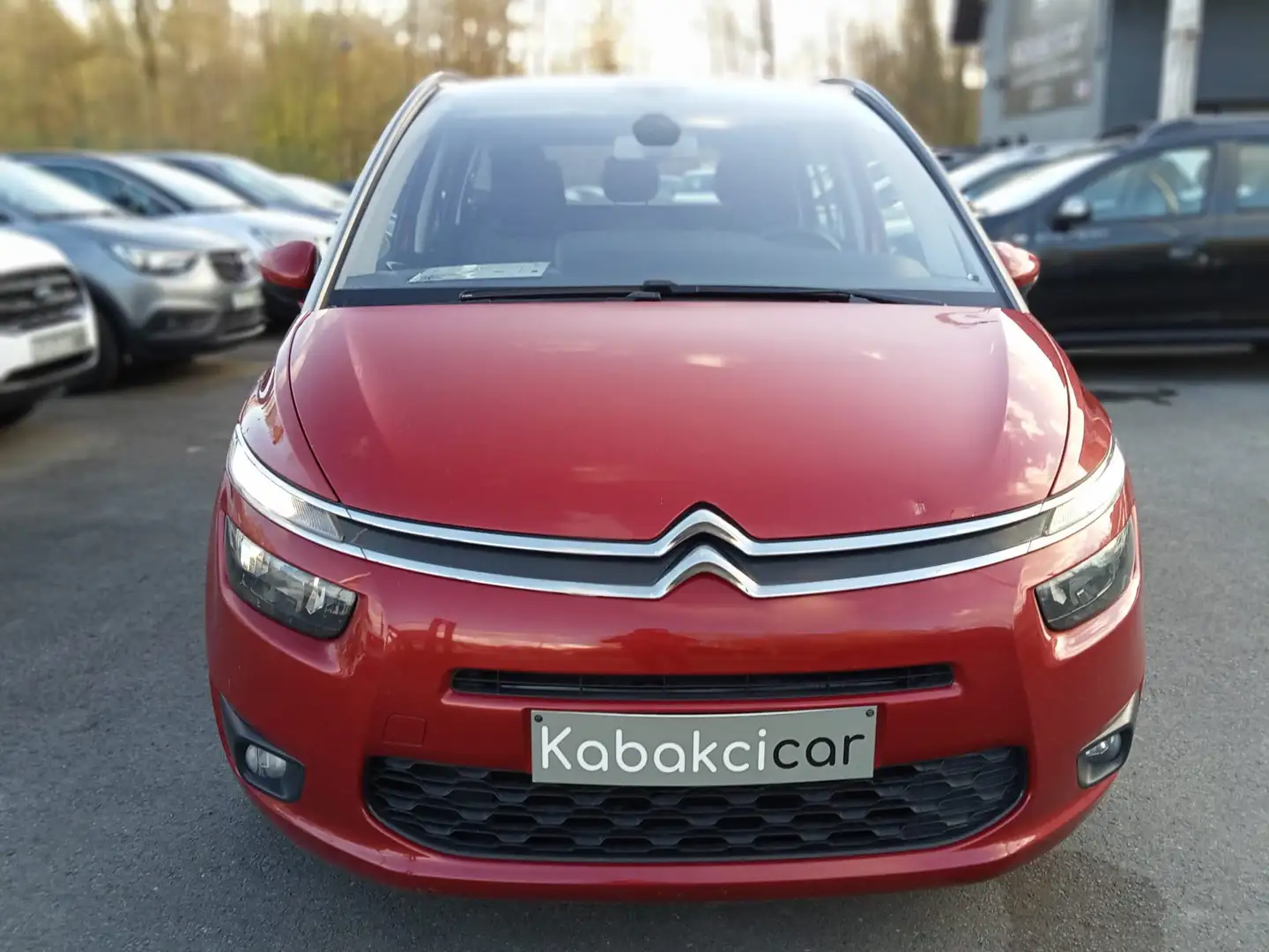 Citroen C4 Picasso 7 PLACES /ATTELAGE/CAPT.AR/GPS/GARANTIE 1AN Rouge - 2