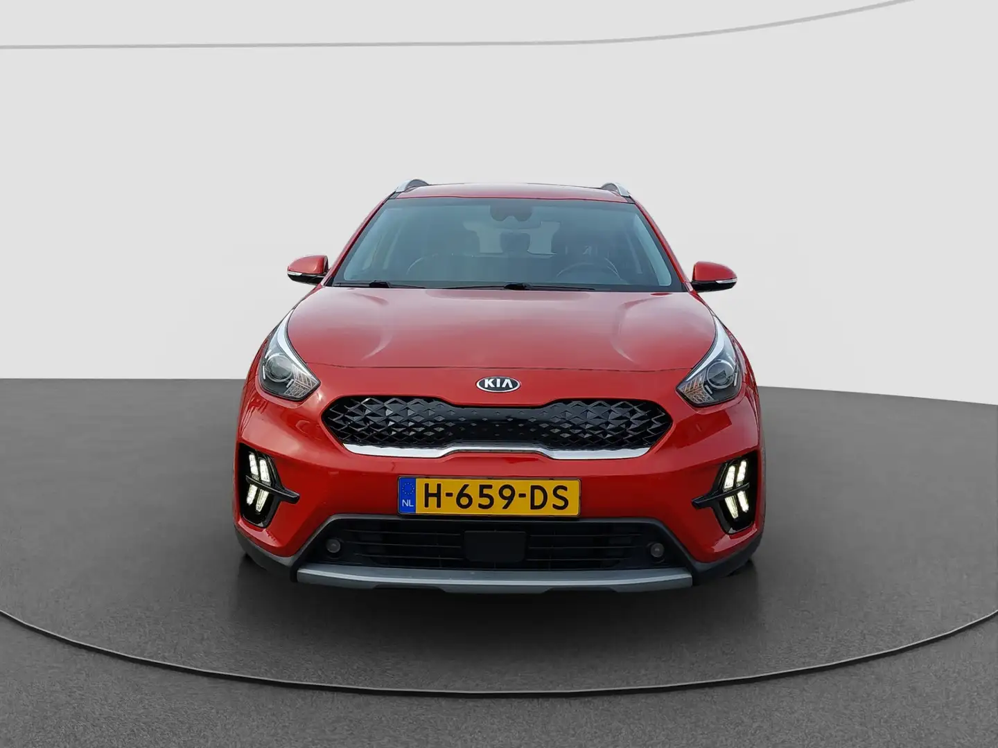 Kia Niro 1.6 GDi Hybrid DynamicLine | 1e Eigenaar | Trekhaa Rood - 2
