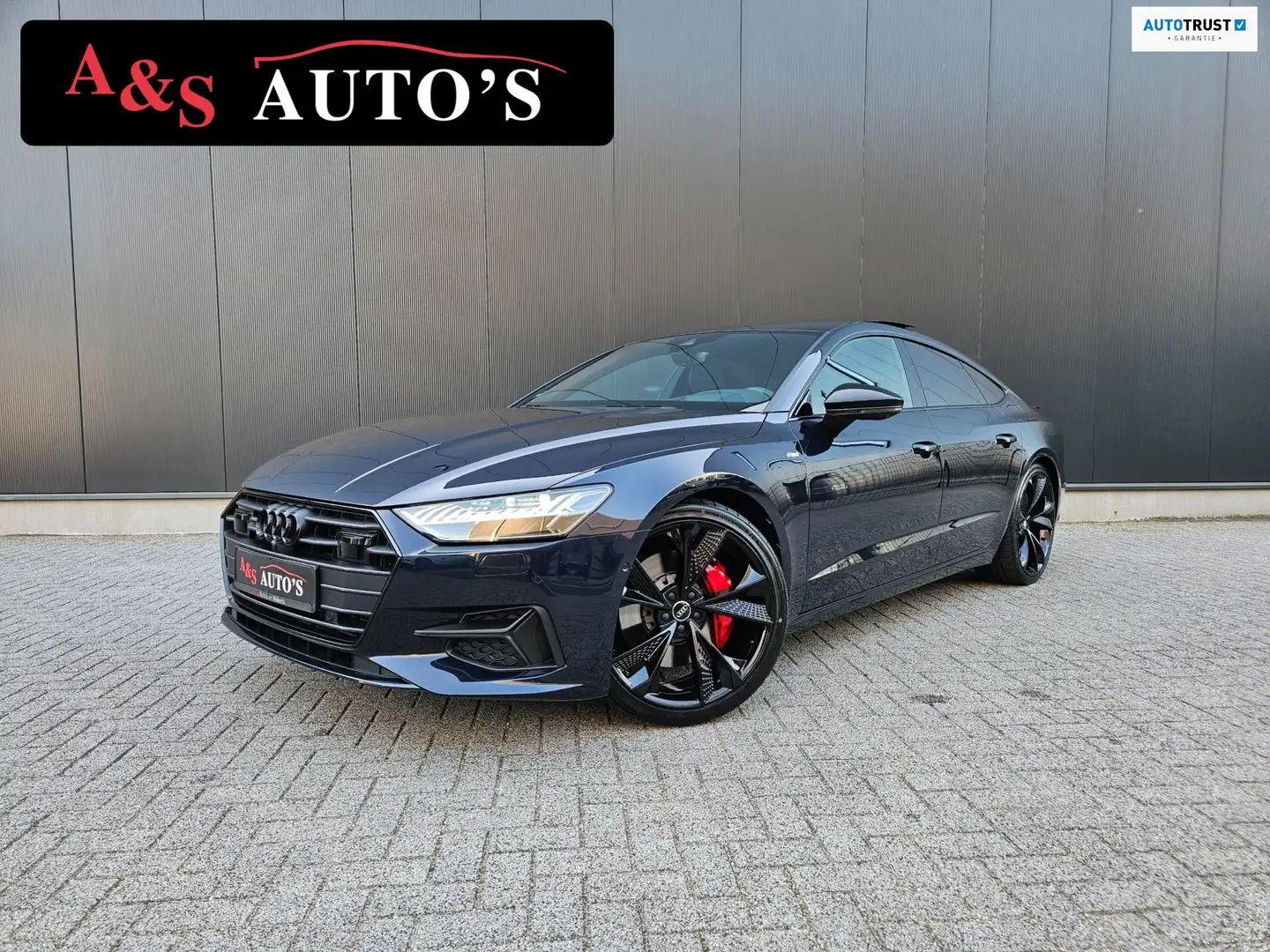 Audi A7 Sportback 50 TFSI e Quattro Competition 3x S line Bleu - 1