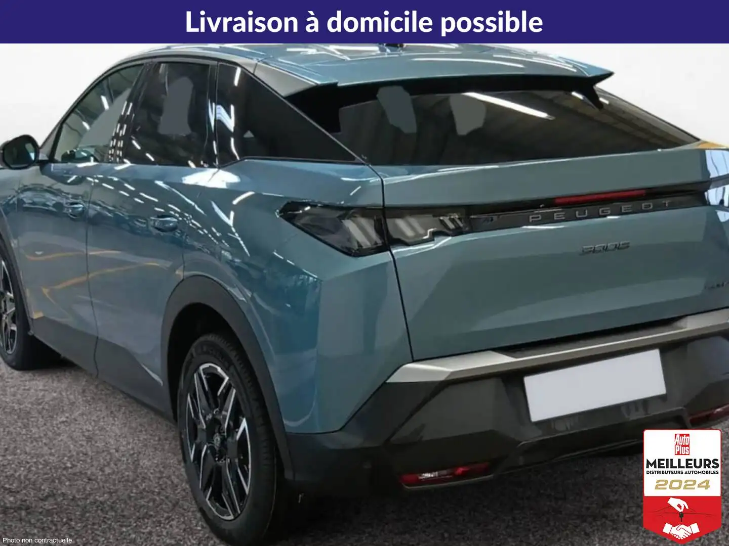 Peugeot 3008 Hybrid 136 e-DCS6 Allure Bleu - 1