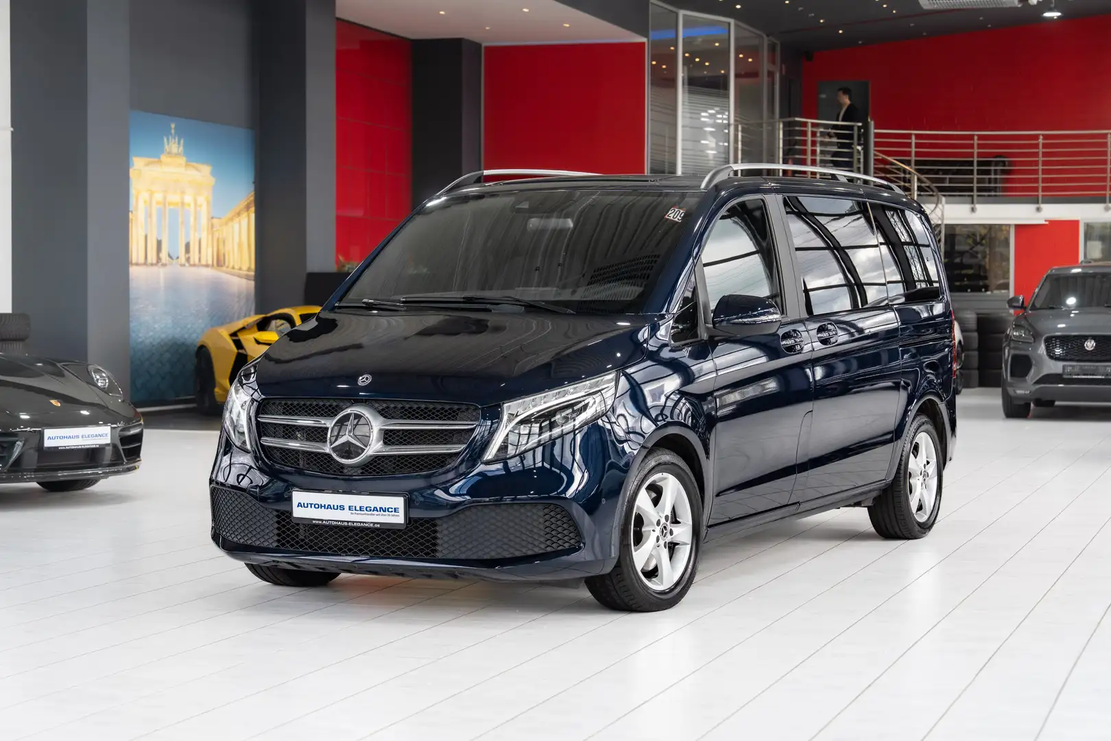 Mercedes-Benz V 220 d EDITION kompakt*SPORT-FAHRWERK*AHK*LED* Bleu - 1