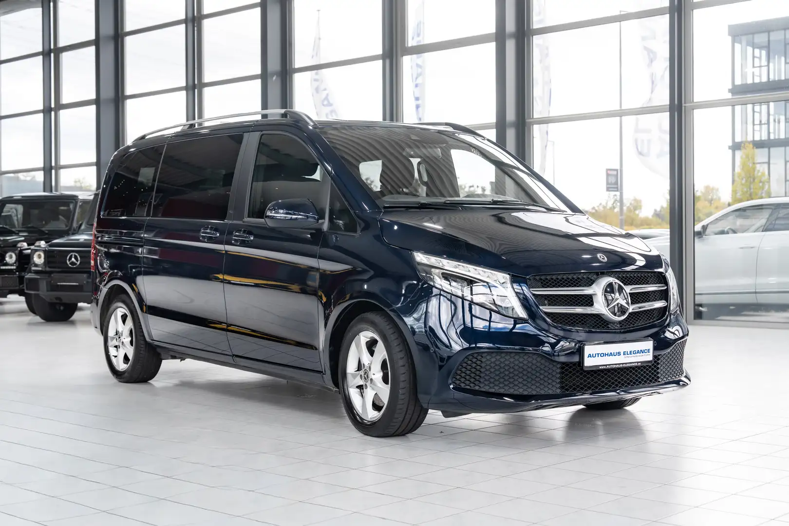 Mercedes-Benz V 220 d EDITION kompakt*SPORT-FAHRWERK*AHK*LED* Bleu - 2