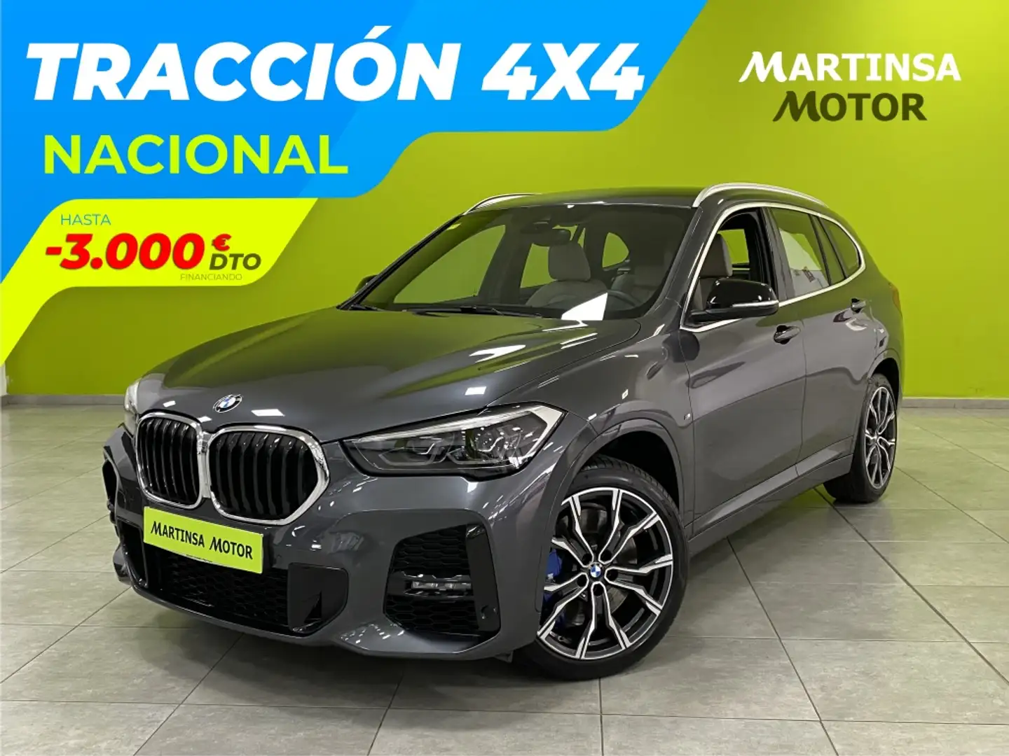 BMW X1 sDrive 20iA Gris - 1