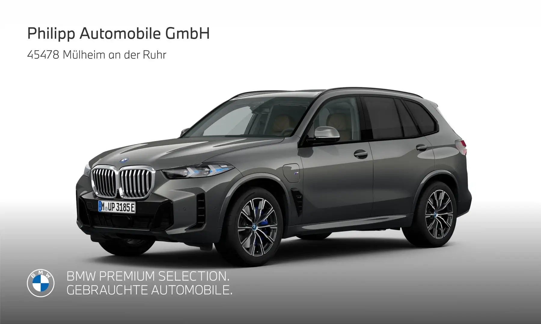 BMW X5 xDrive50e M Sport AHK PANO DA-Pro h&k PA-Pro Grigio - 2