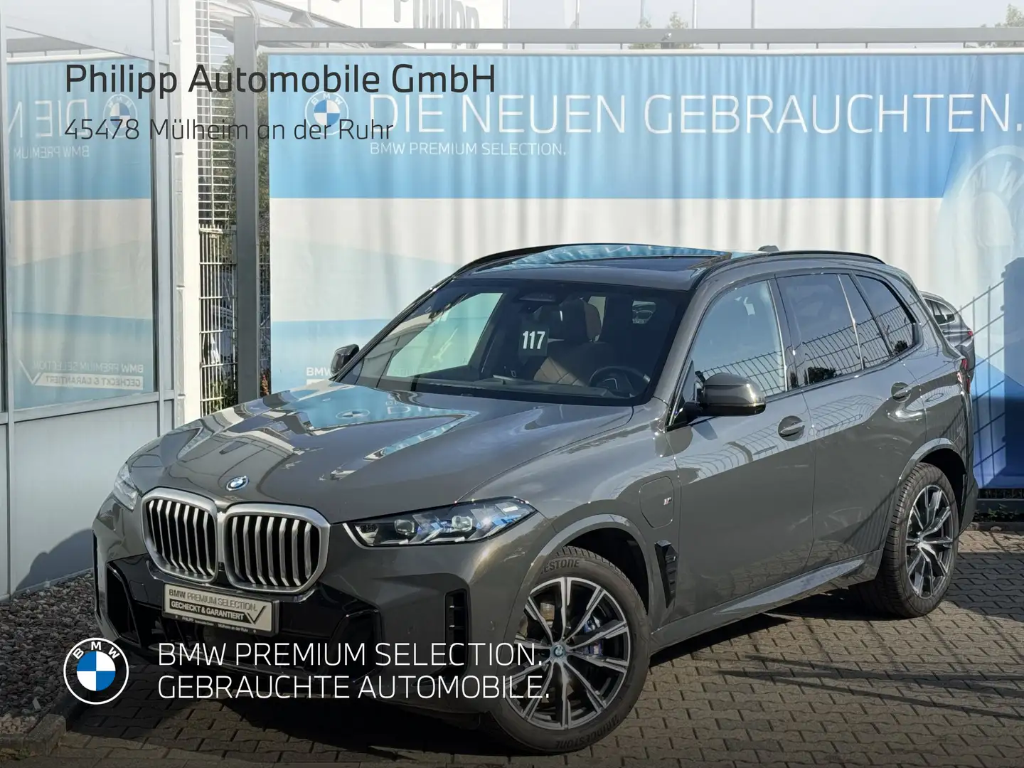 BMW X5 xDrive50e M Sport AHK PANO DA-Pro h&k PA-Pro Gri - 2