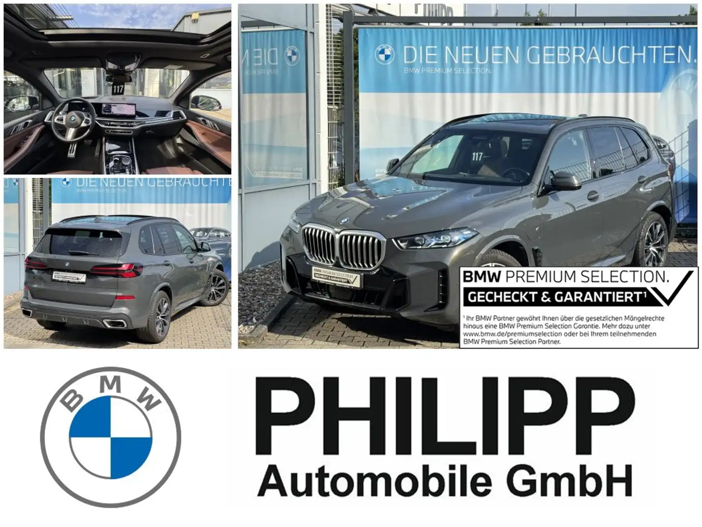 BMW X5 xDrive50e M Sport AHK PANO DA-Pro h&k PA-Pro Gri - 1