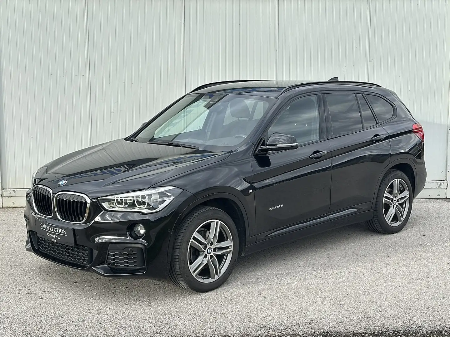 BMW X1 xDrive18d M Sport Aut. - Vollaustattung - Topzu... Schwarz - 1