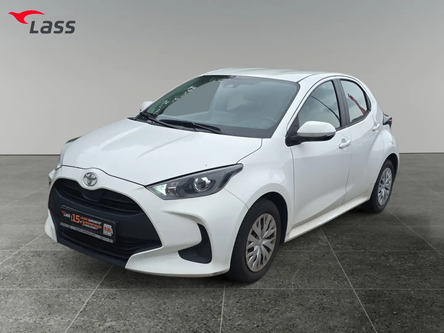 Toyota Yaris 1.0 Comfort Klima+ZV+Kamera+Tempomat Alb - 2