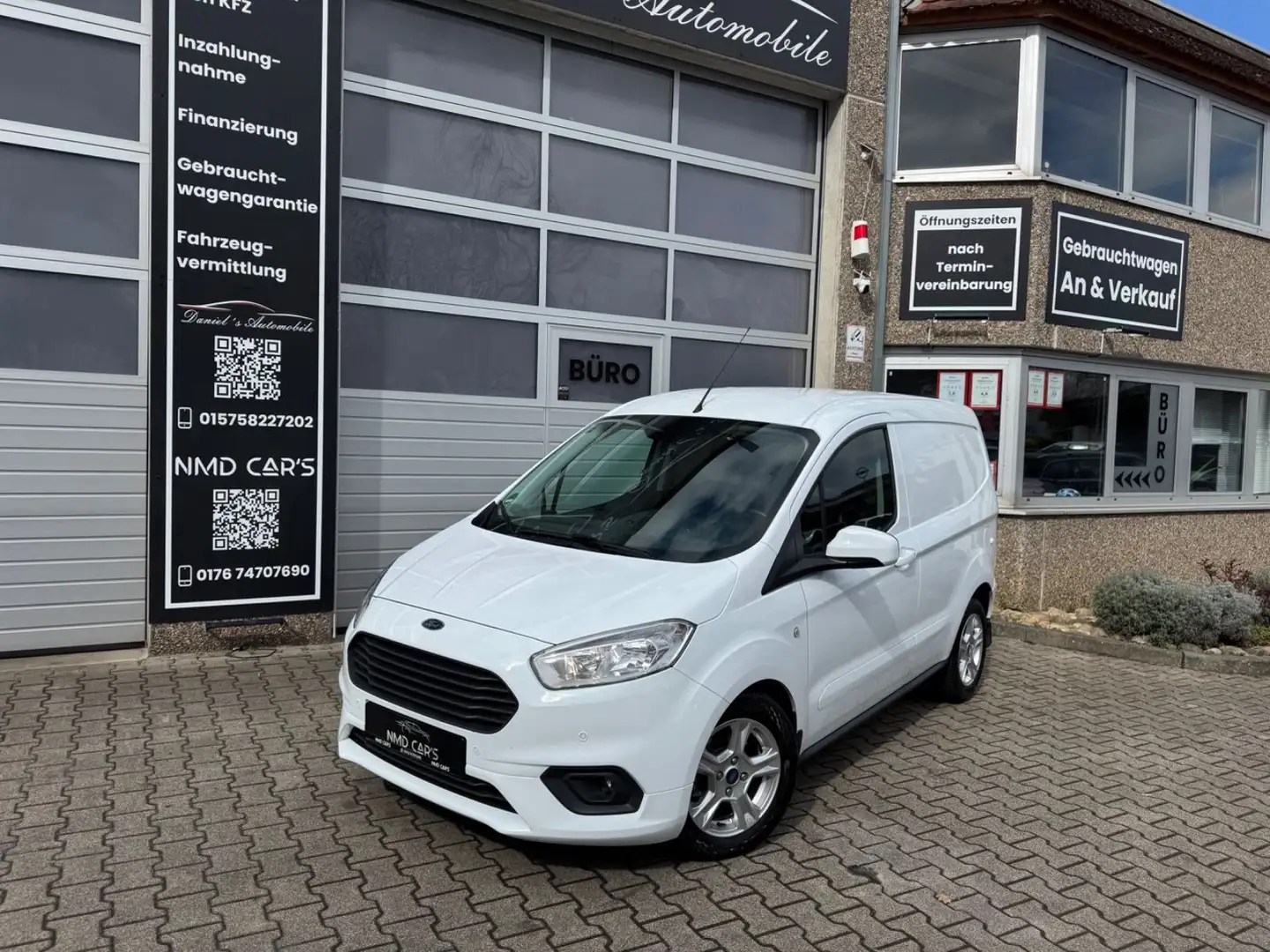 Ford Transit Courier Limited WENIG-KM/GEPFLEGT Weiß - 1