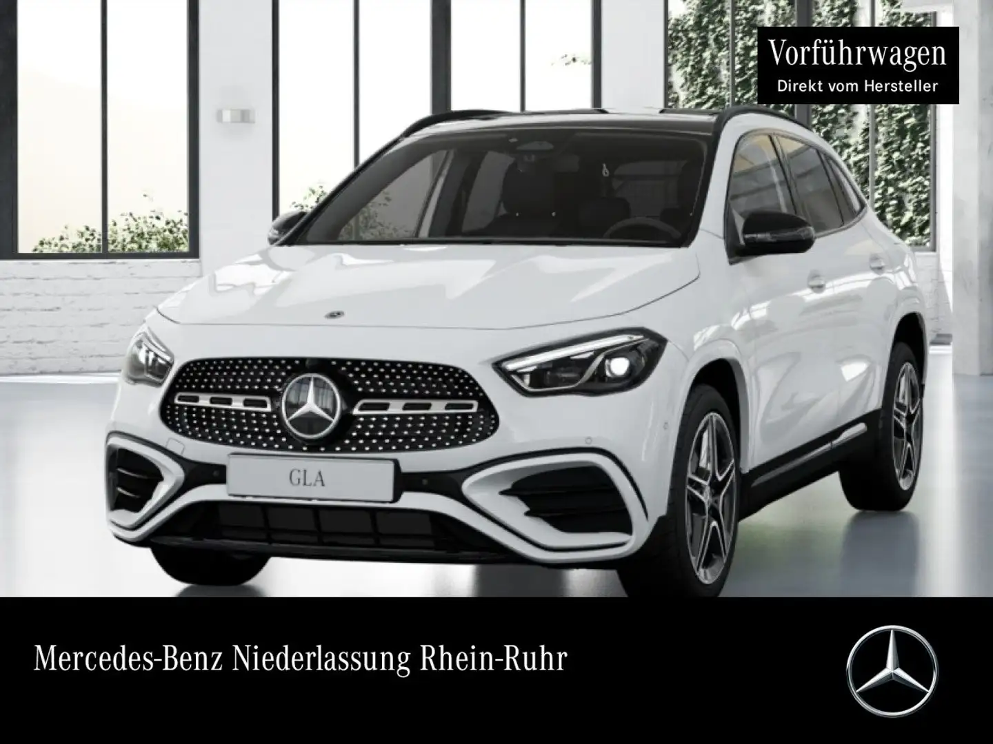 Mercedes-Benz GLA 200 AMG+NIGHT+PANO+MULTIBEAM+KAMERA+19"+TOTW Weiß - 1