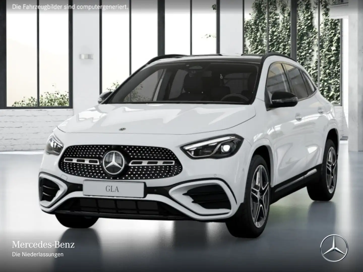 Mercedes-Benz GLA 200 AMG+NIGHT+PANO+MULTIBEAM+KAMERA+19"+TOTW Weiß - 2