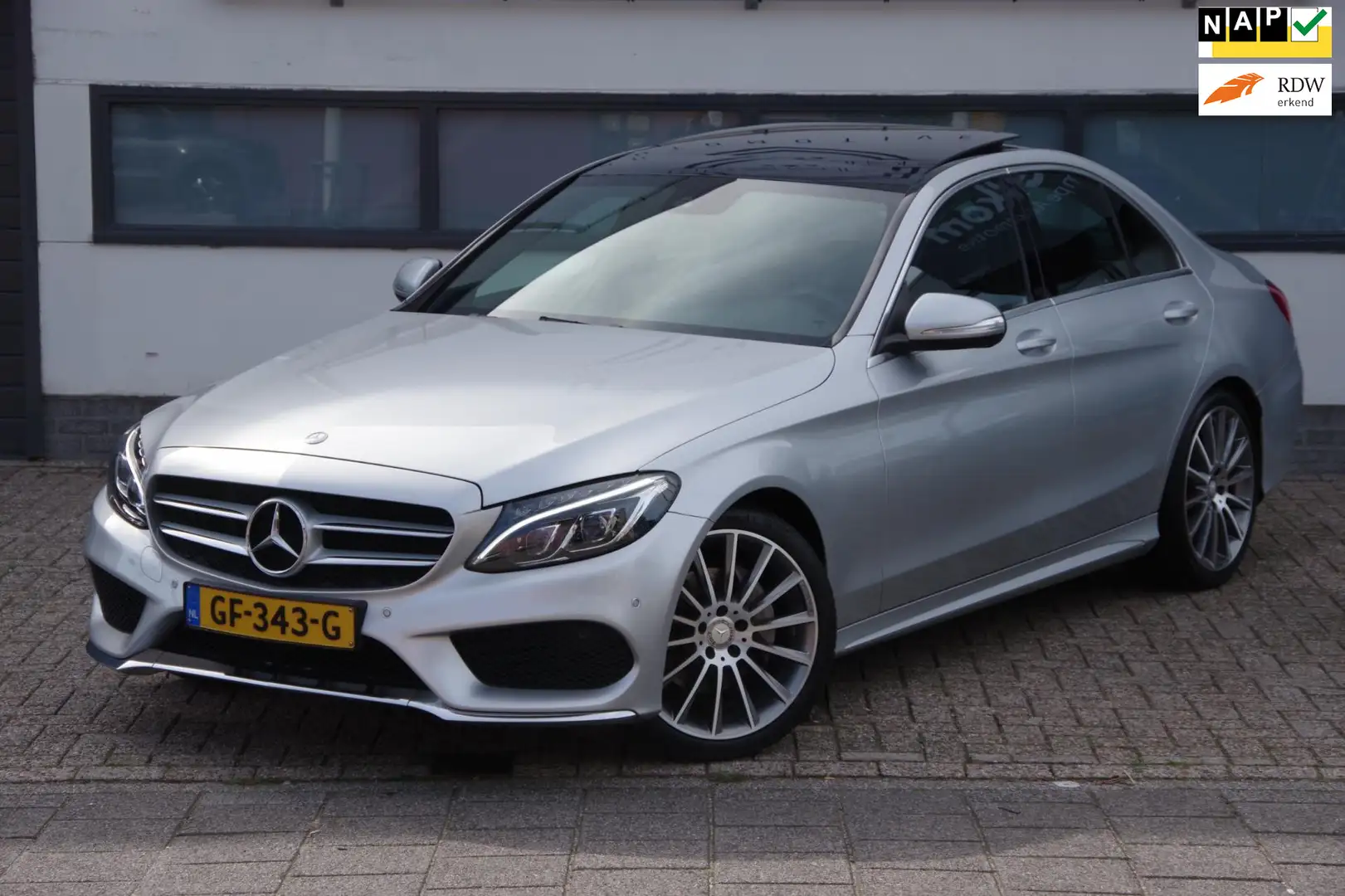 Mercedes-Benz C 180 Ambition /1e eigenaar/ NL Auto/ Dealer onderhouden Gris - 1