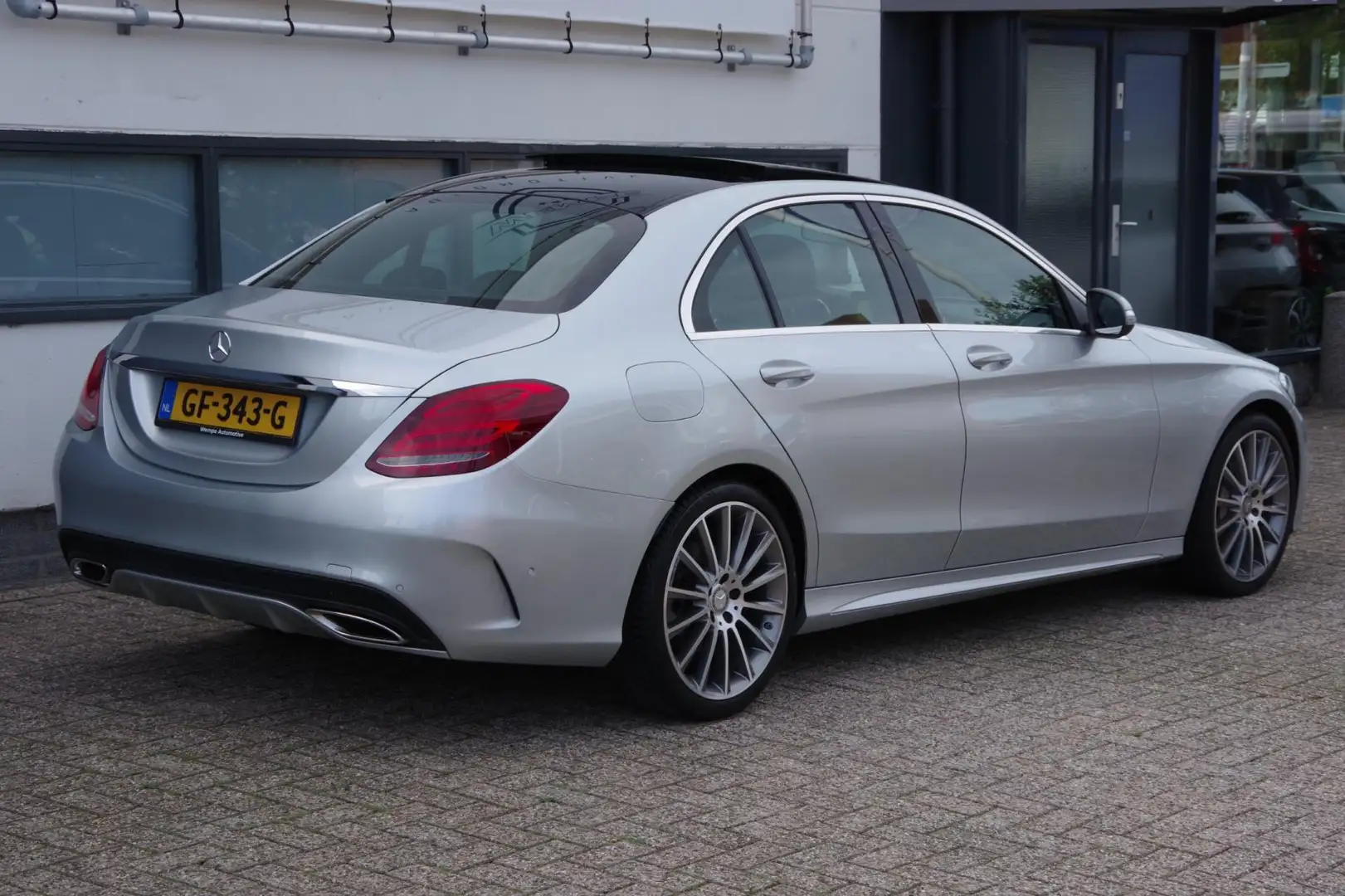 Mercedes-Benz C 180 Ambition /1e eigenaar/ NL Auto/ Dealer onderhouden Gris - 2