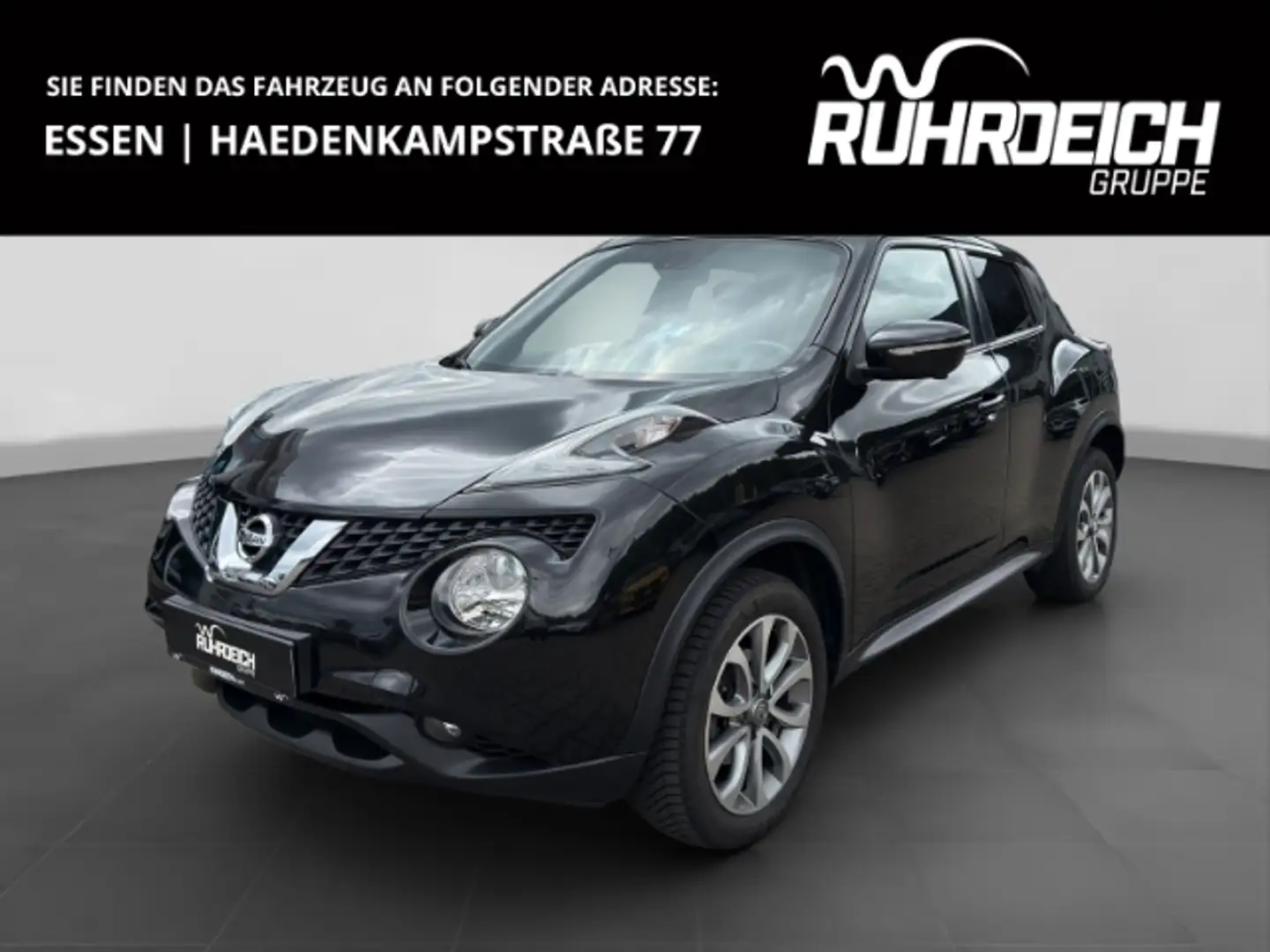 Nissan Juke Tekna 1.2 DIG-T +360°Kamera+Navi+SHZ+KlimaAT+ Schwarz - 1