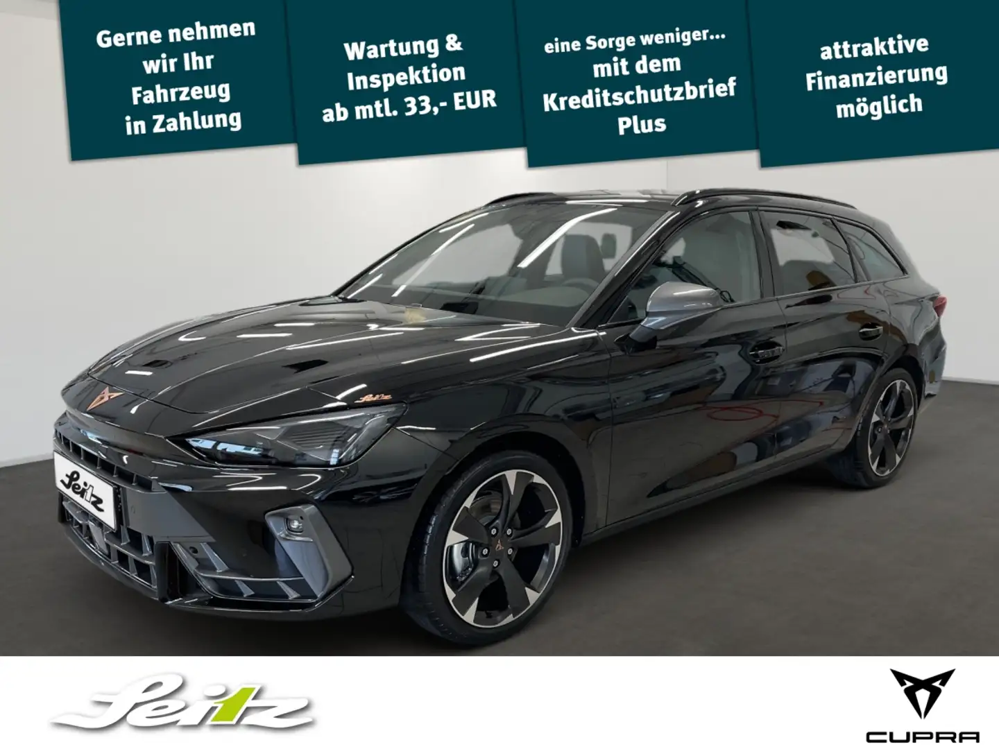 CUPRA Leon Sportstourer 1.5 eTSI *AHK*LED*KAMERA* Negro - 1
