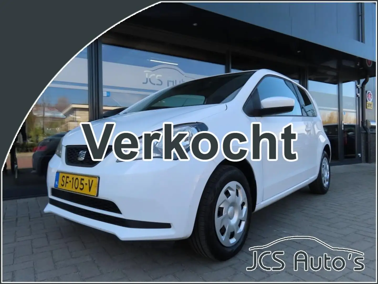 SEAT Mii 1.0 Style Automaat Airco 2013 Blanco - 1