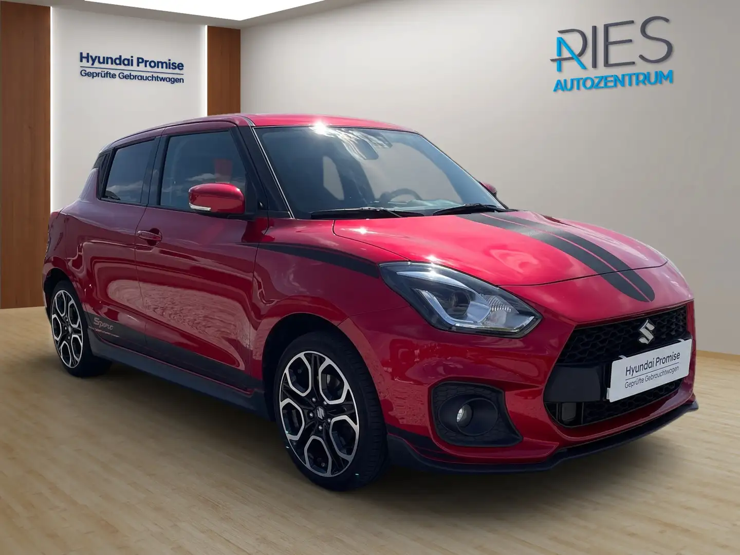 Suzuki Swift 1.4 Boosterjet Sport KlimaA*LED*Navi*SHZ Roşu - 2