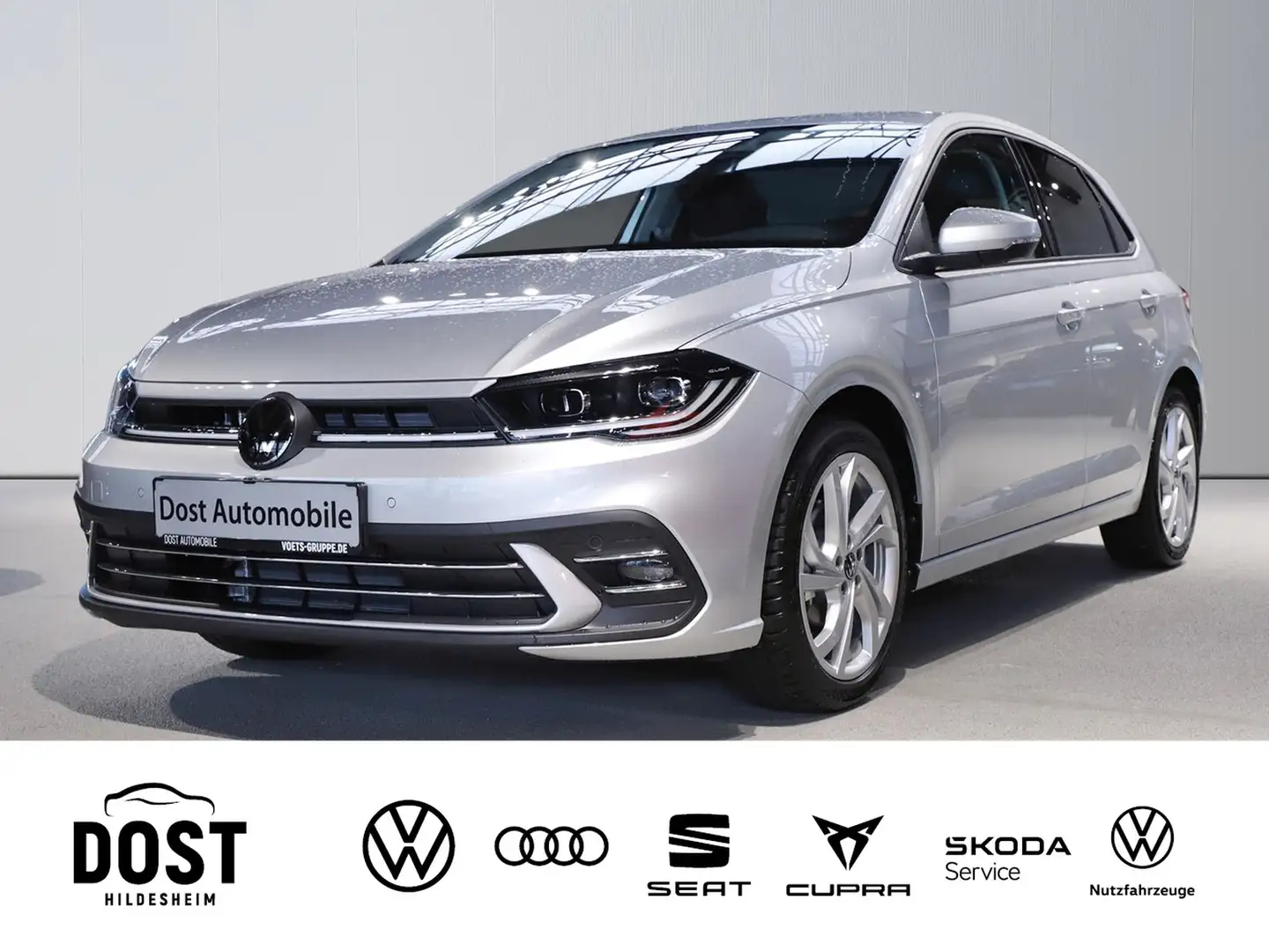 Volkswagen Polo 1.0 TSI Style KLIMA+NAVI Silber - 1