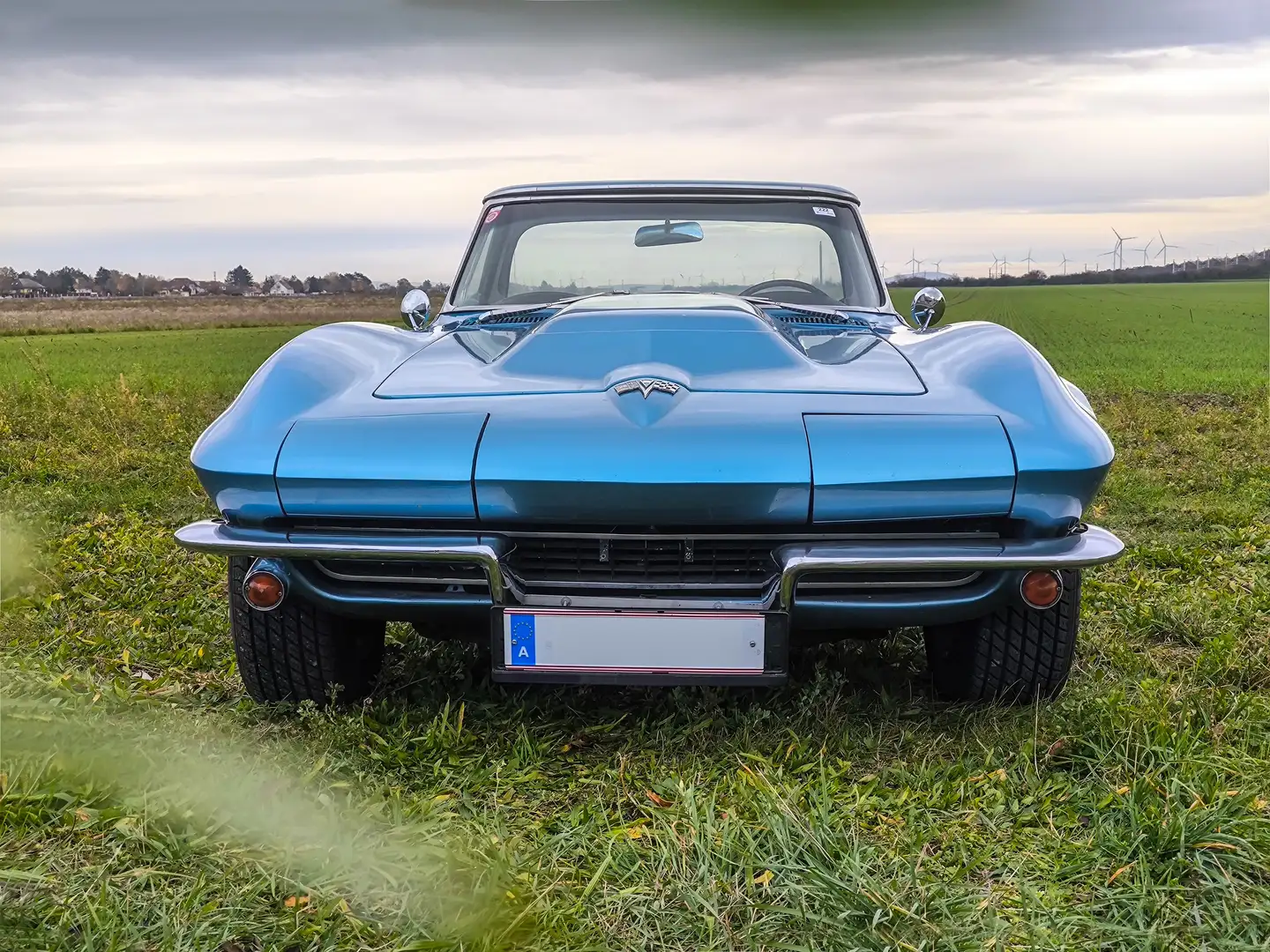 Chevrolet Corvette C2 Sting Ray Convertible 1964 (Schalter!) Bleu - 1