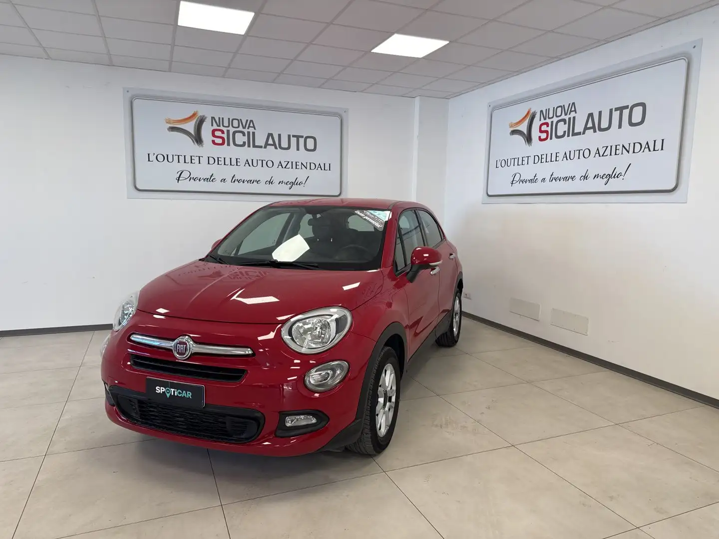 Fiat 500X 500 X 2015 1.3 mjt Popstar 4x2 95cv Rood - 2