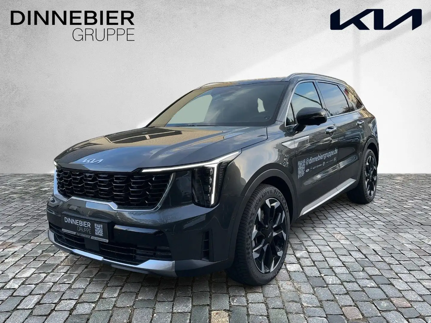 Kia Sorento AWD Platinium Glasdach*Standheiz*AHK Grigio - 2