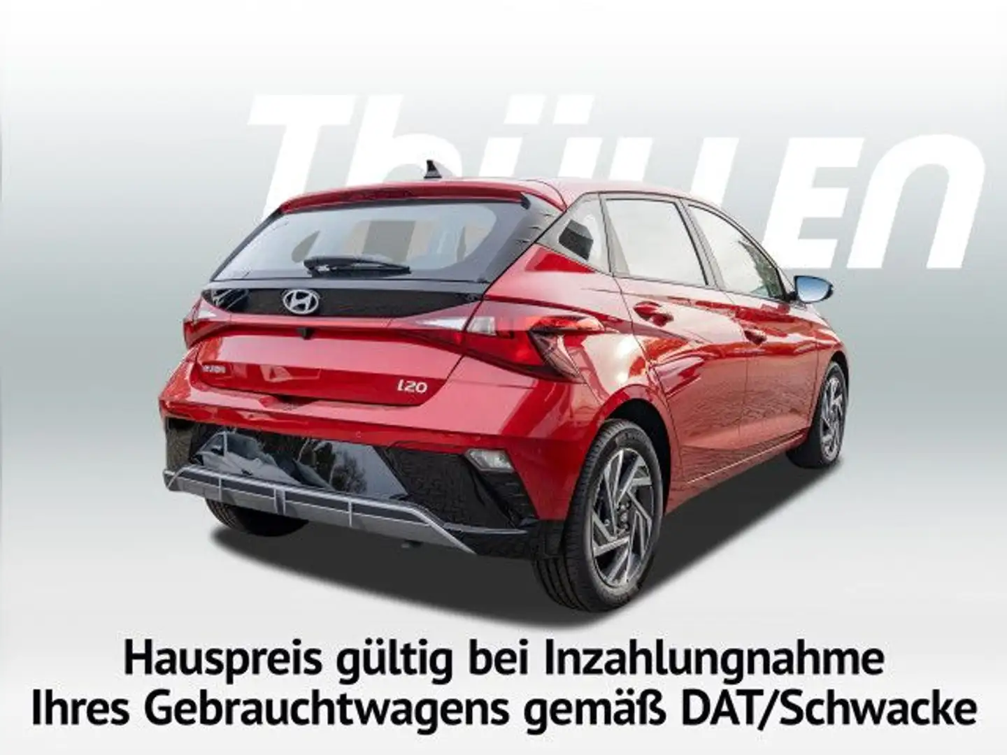 Hyundai i20 FL (MY25) 1.0 T-GDI Trend Bluetooth Navi LED Rouge - 2