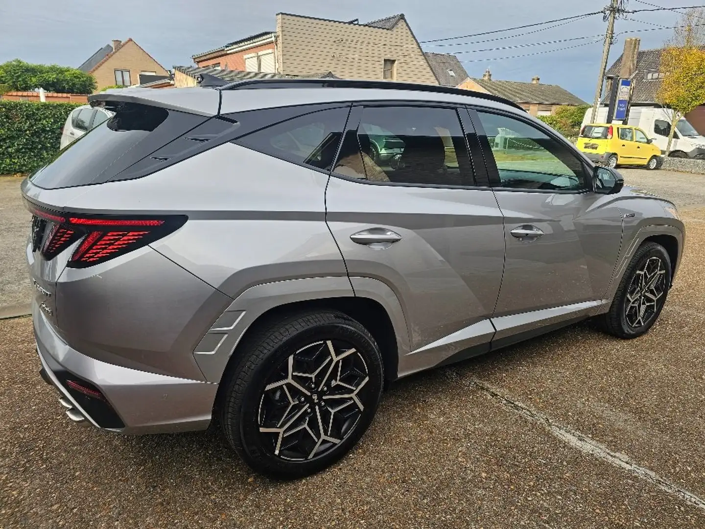 Hyundai TUCSON TUCSON 1.6 T-GDi HEV 2WD SHINE N-LINE Argent - 2