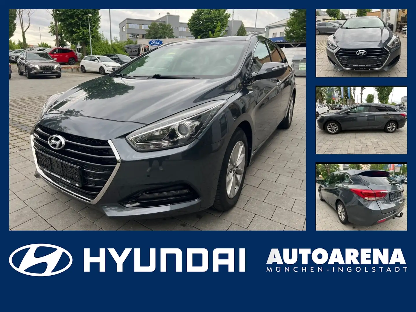 Hyundai i40 cw 2.0 GDI Trend LM Navi elSitz PDC 8FACH AHK Серый - 1