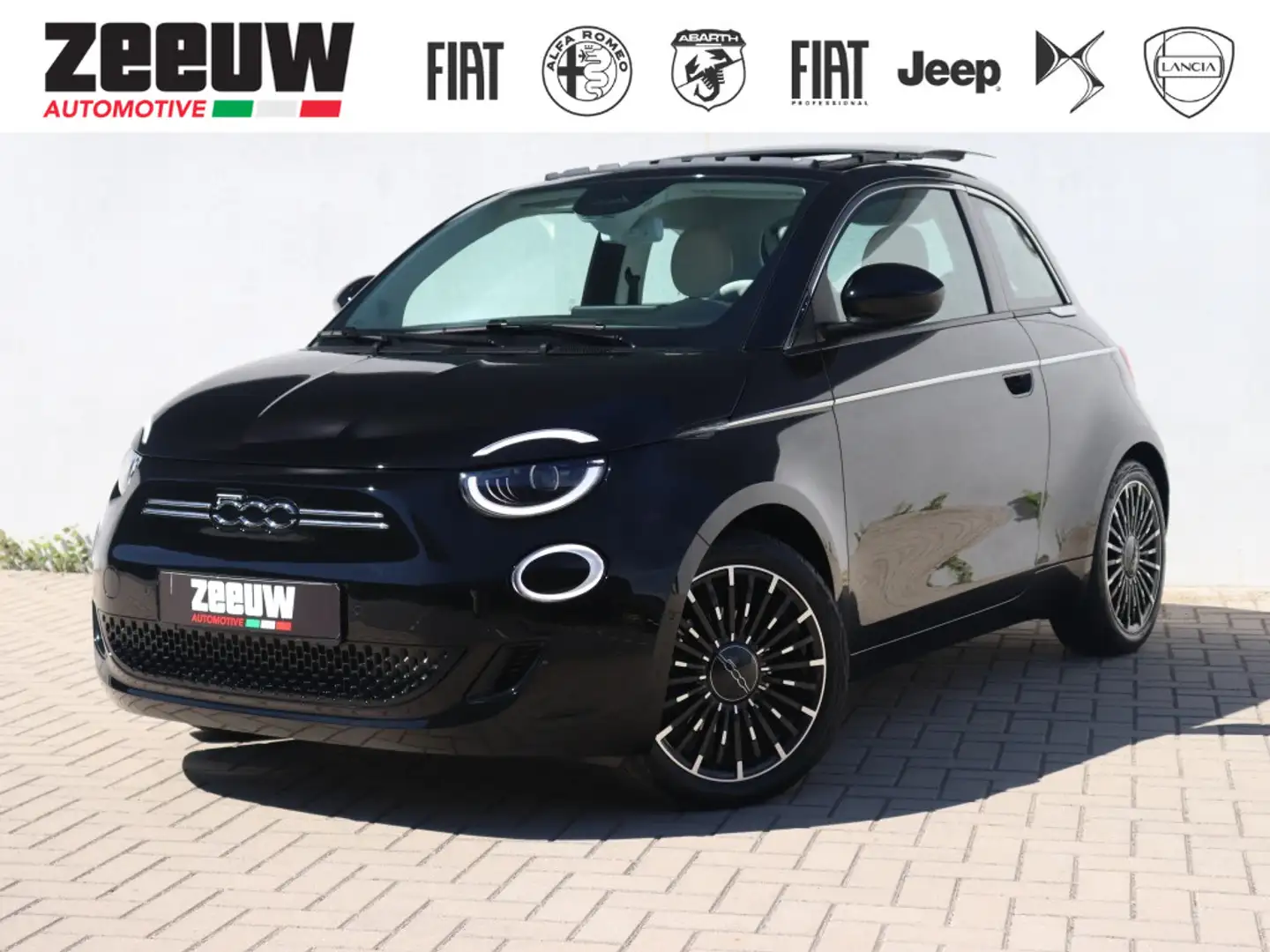 Fiat 500 La Prima 42 kWh | Schuifdak | Technology | Winter Noir - 1