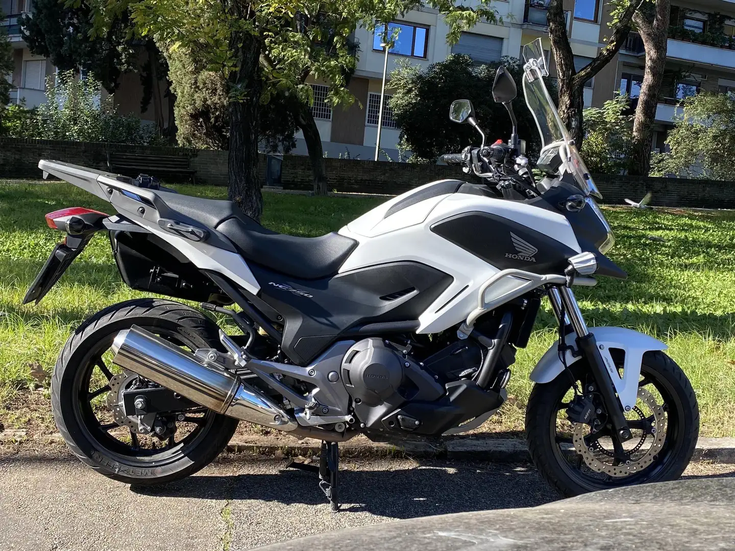 Honda NC 750 X Travel Edition - DCT Blanc - 1