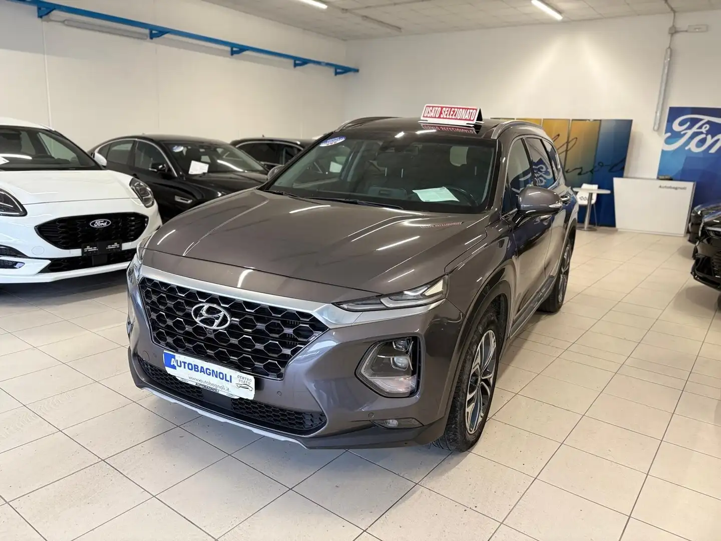 Hyundai SANTA FE EXELLENCE 2.2 CRDi 4WD A/T Grijs - 1