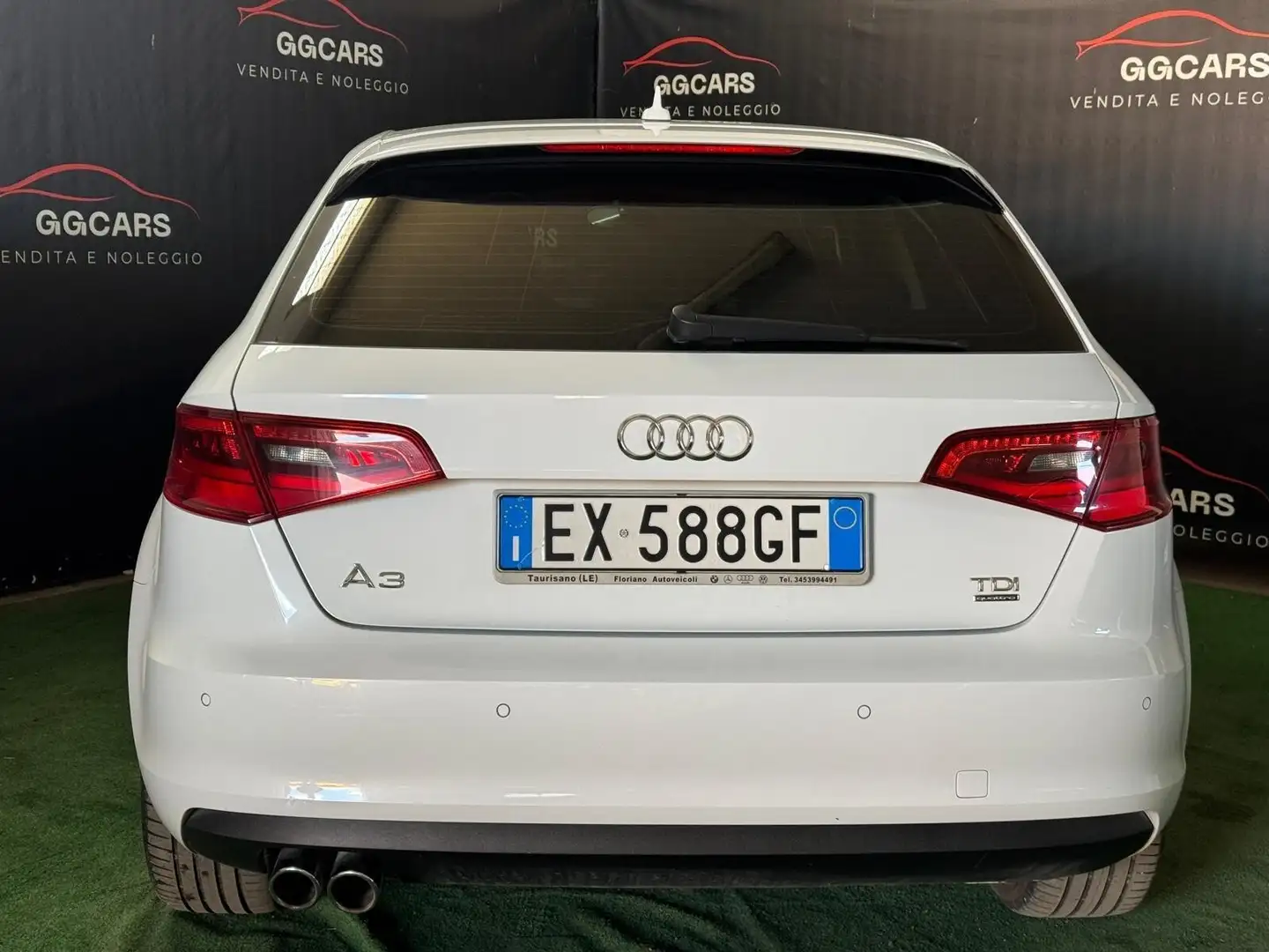 Audi A3 SPB 2.0 TDI 184 CV clean diesel quattro S tronic e Nero - 2