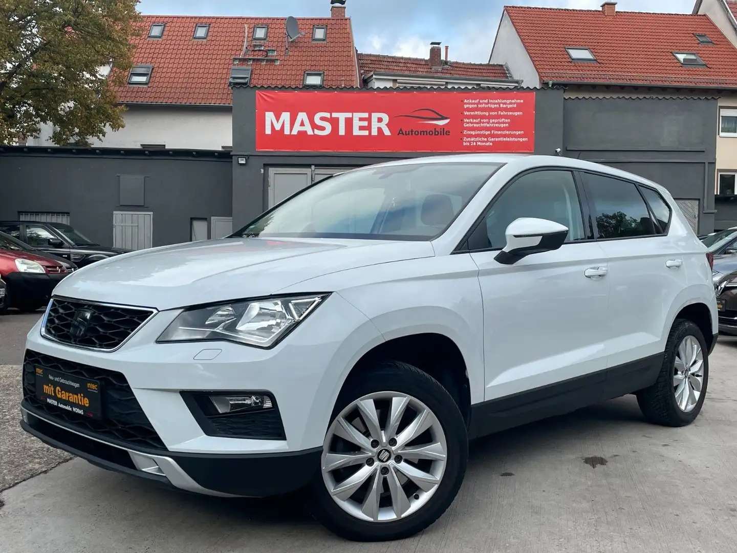 SEAT Ateca Style *2.HAND*AUTOMATIK*NAVI*PDC Blanc - 1