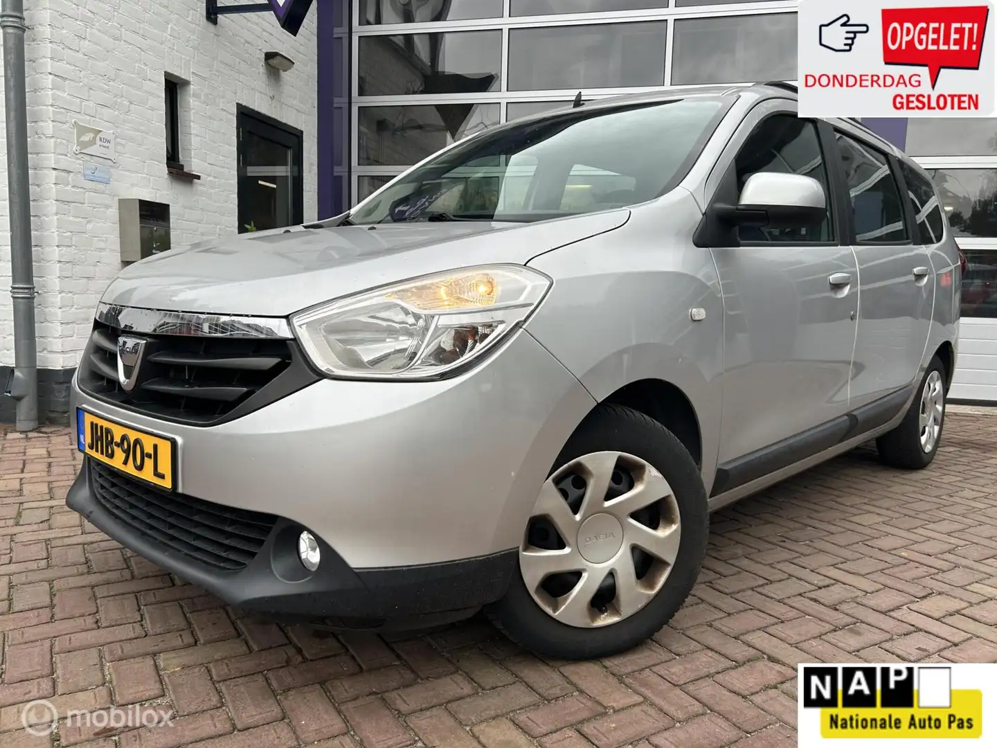 Dacia Lodgy 1.2 TCe Lauréate 5p. * AIRCO * Grijs - 1