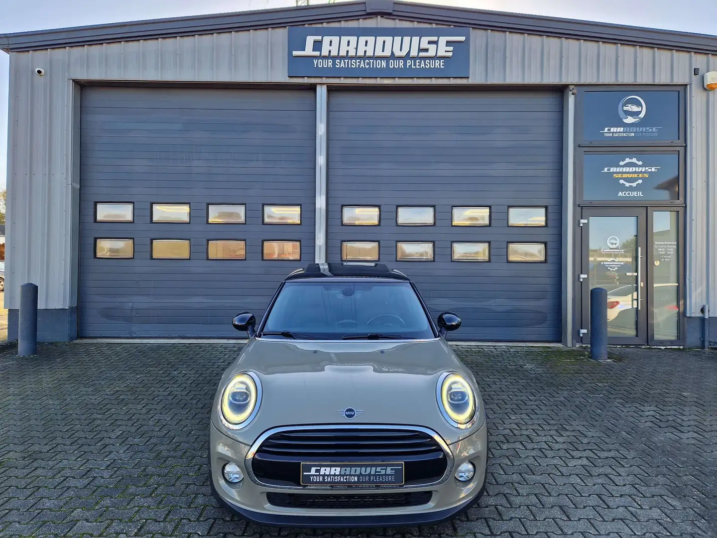 MINI Cooper Mini Cooper Aut. Gris - 1