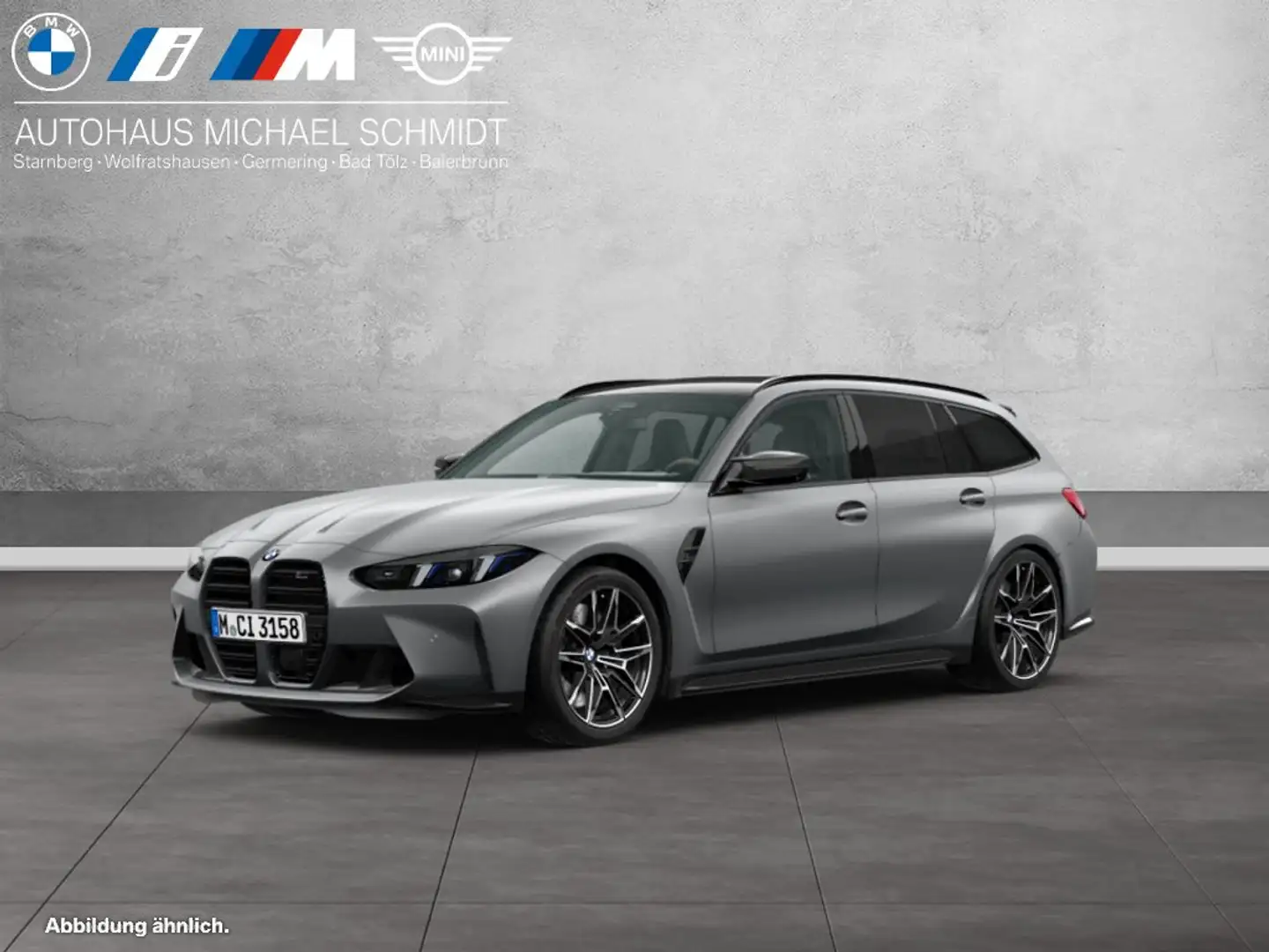 BMW M3 Competition Touring mit M M Drivers P. DAB Grau - 1