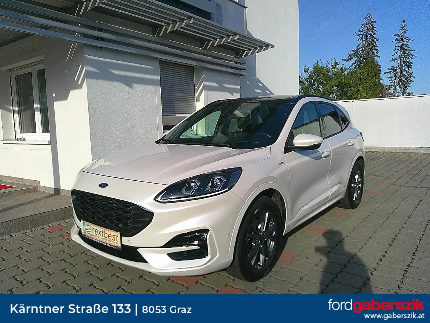 Ford Kuga 2,0 EcoBlue AWD ST-Line X Aut. Weiß - 1