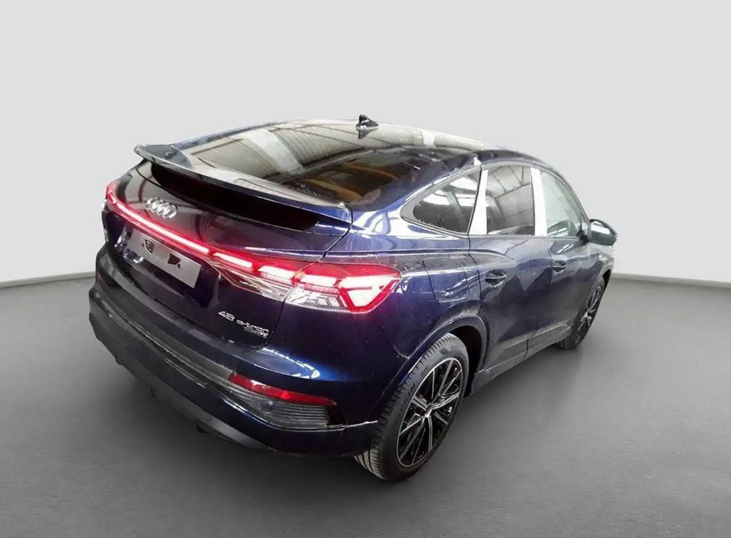 Audi Q4 e-tron Sportback e-tron quattro S line-AHK-Pano-HuD-Matri Blu/Azzurro - 2