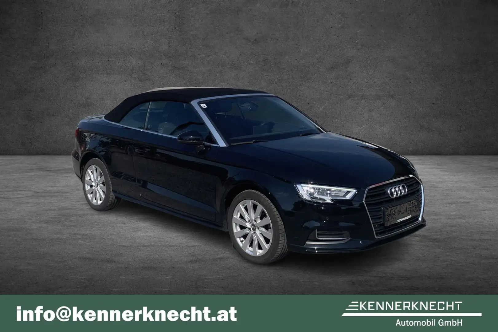 Audi Cabriolet A3 Schwarz - 1