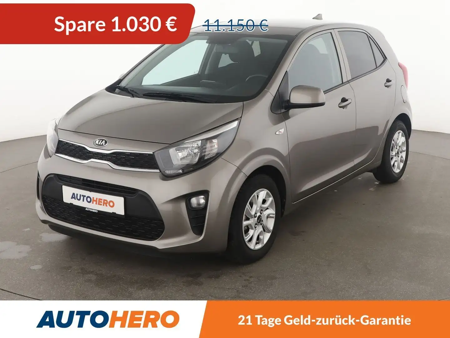Kia Picanto 1.0 Dream Team*NAVI*PDC*SHZ*LHZ*KLIMA*GARANTIE* Silber - 1