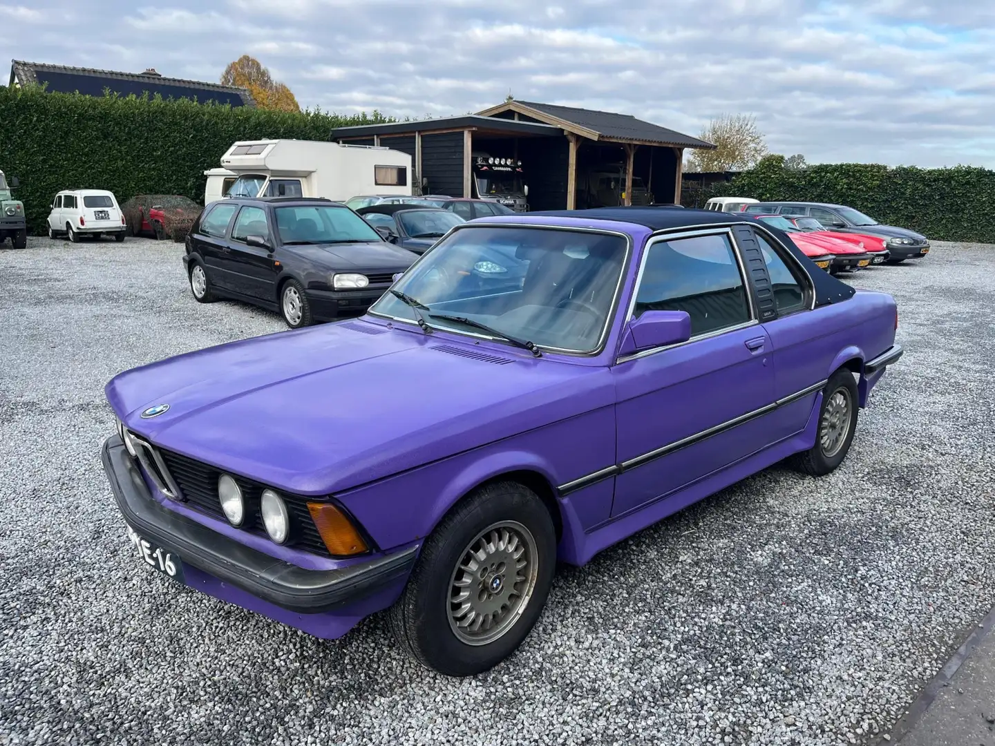 BMW 3 SERIE Baur cabriolet Violett - 1