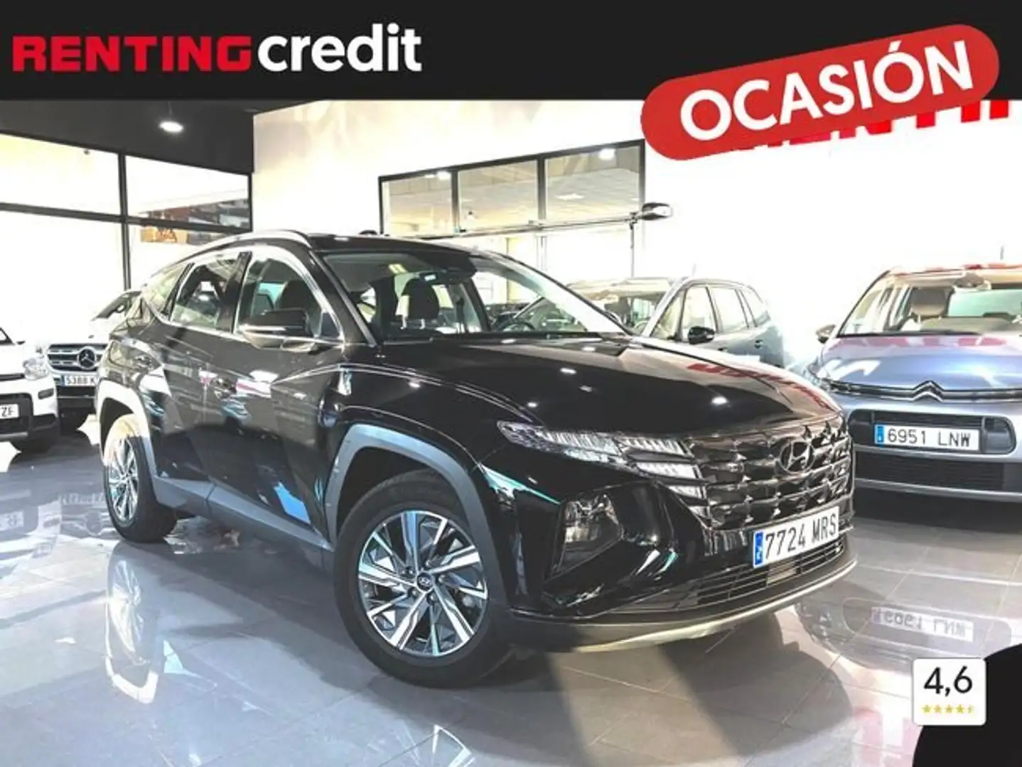Hyundai TUCSON 1.6 T Black line DT Blanco - 1