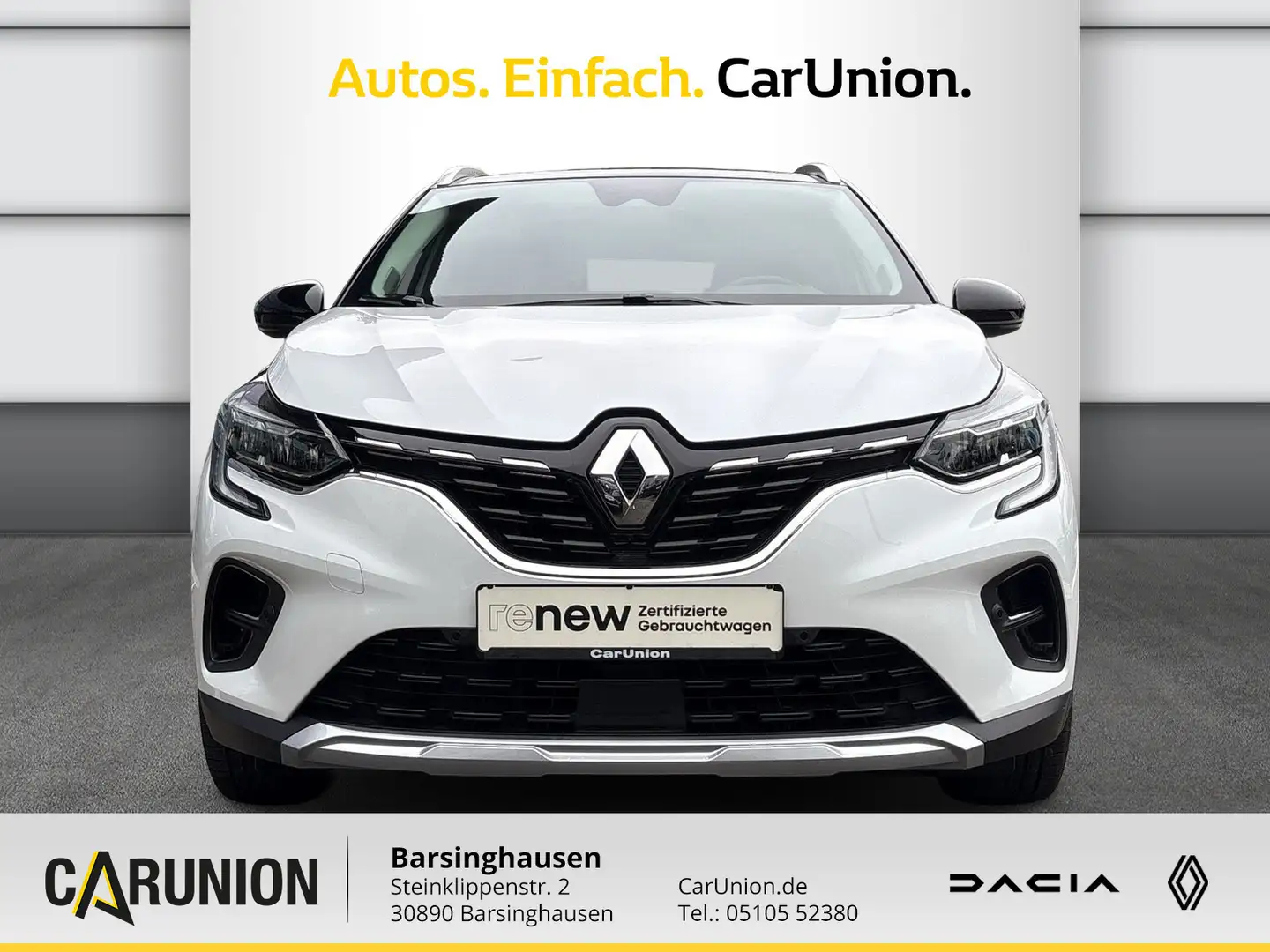 Renault Captur EDITION ONE E-TECH PLUG-IN 160 Weiß - 2