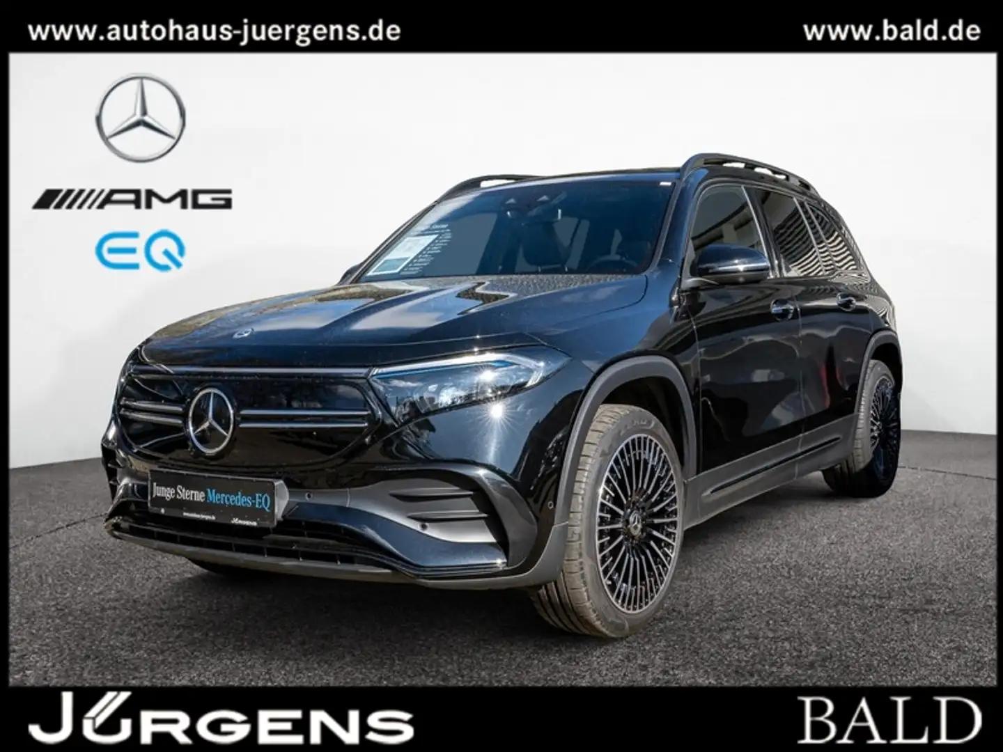 Mercedes-Benz EQB 300 4M AMG-Sport/LED/360/Pano/Night/Distr/20 Noir - 2