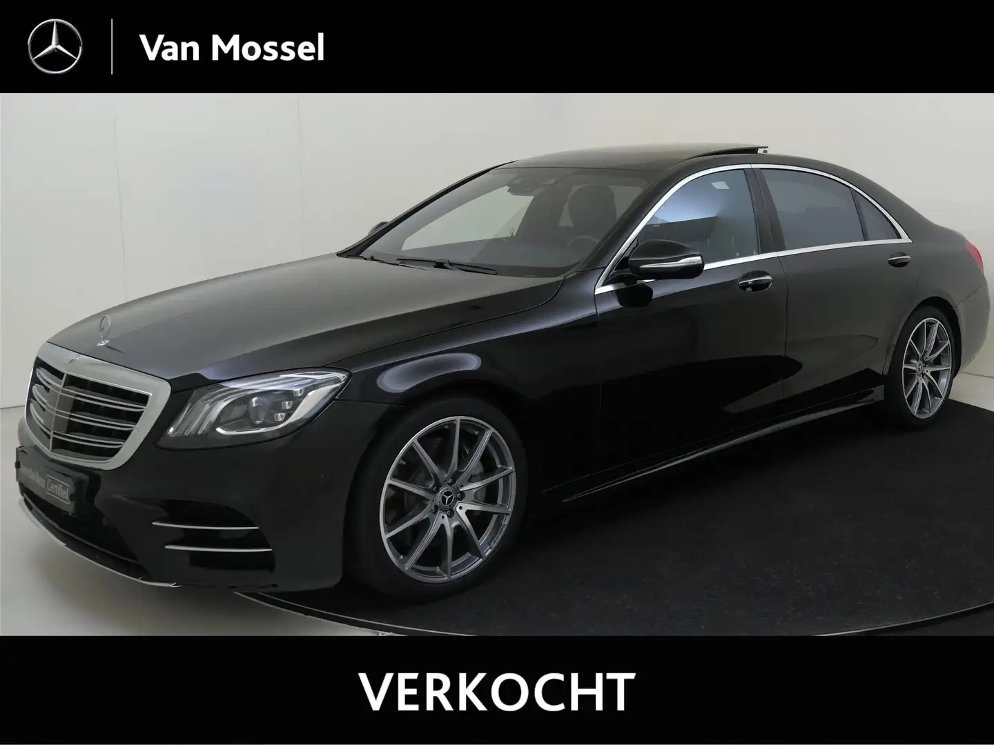 Mercedes-Benz S 560 4Matic Lang Premium Plus / AMG/ Panoramadak/ Enter Negru - 1