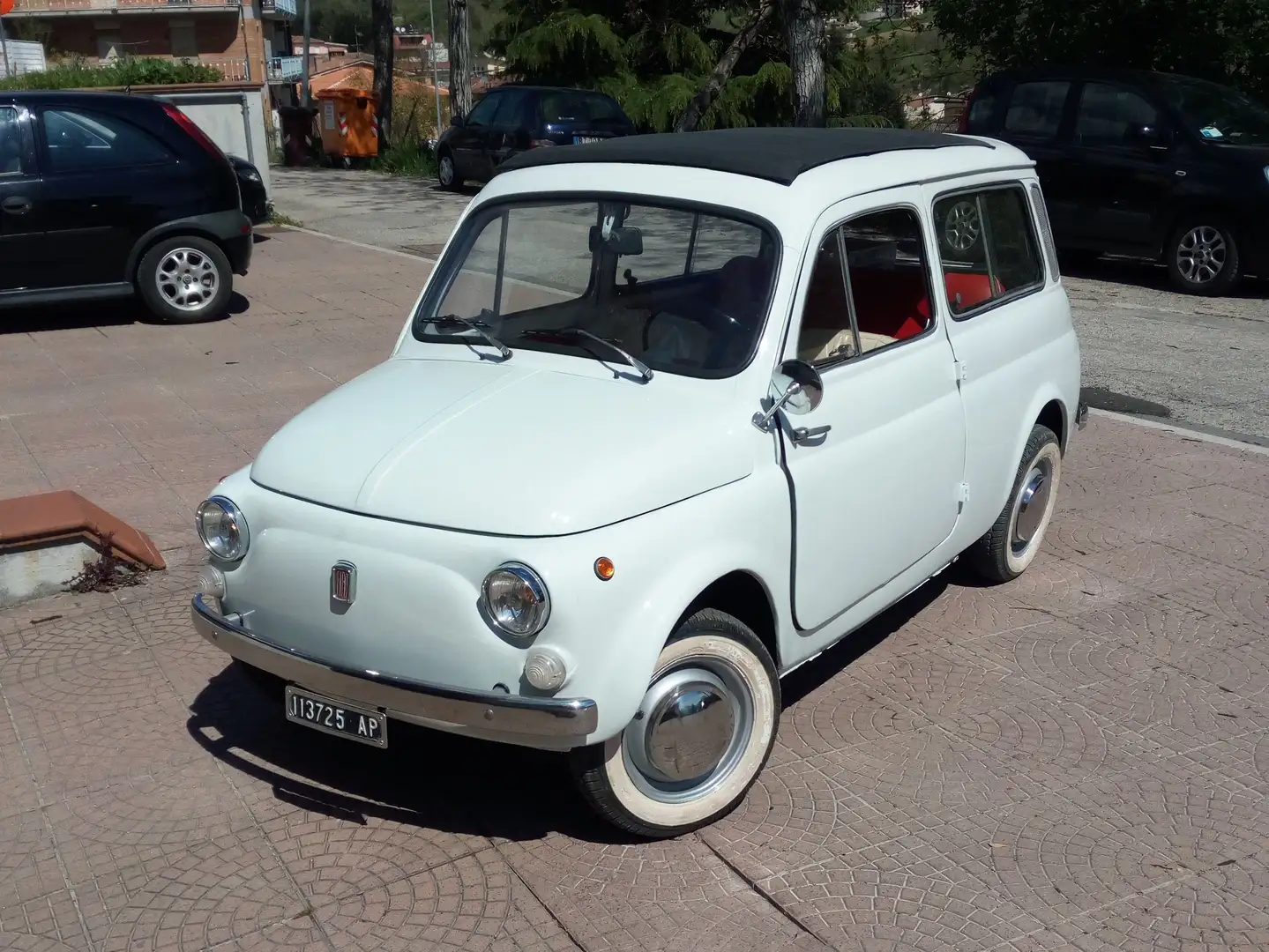 Fiat 500 Giardiniera Biały - 1
