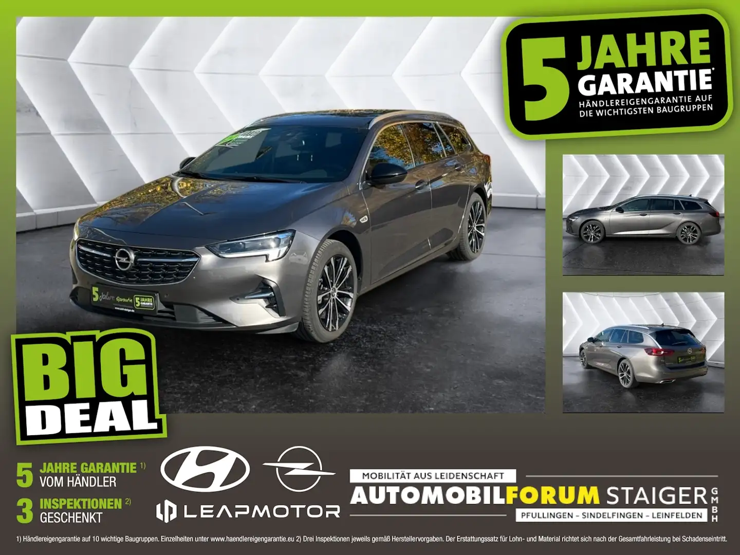 Opel Insignia B Sports Tourer 2.0 SHT Business AHK Grigio - 1