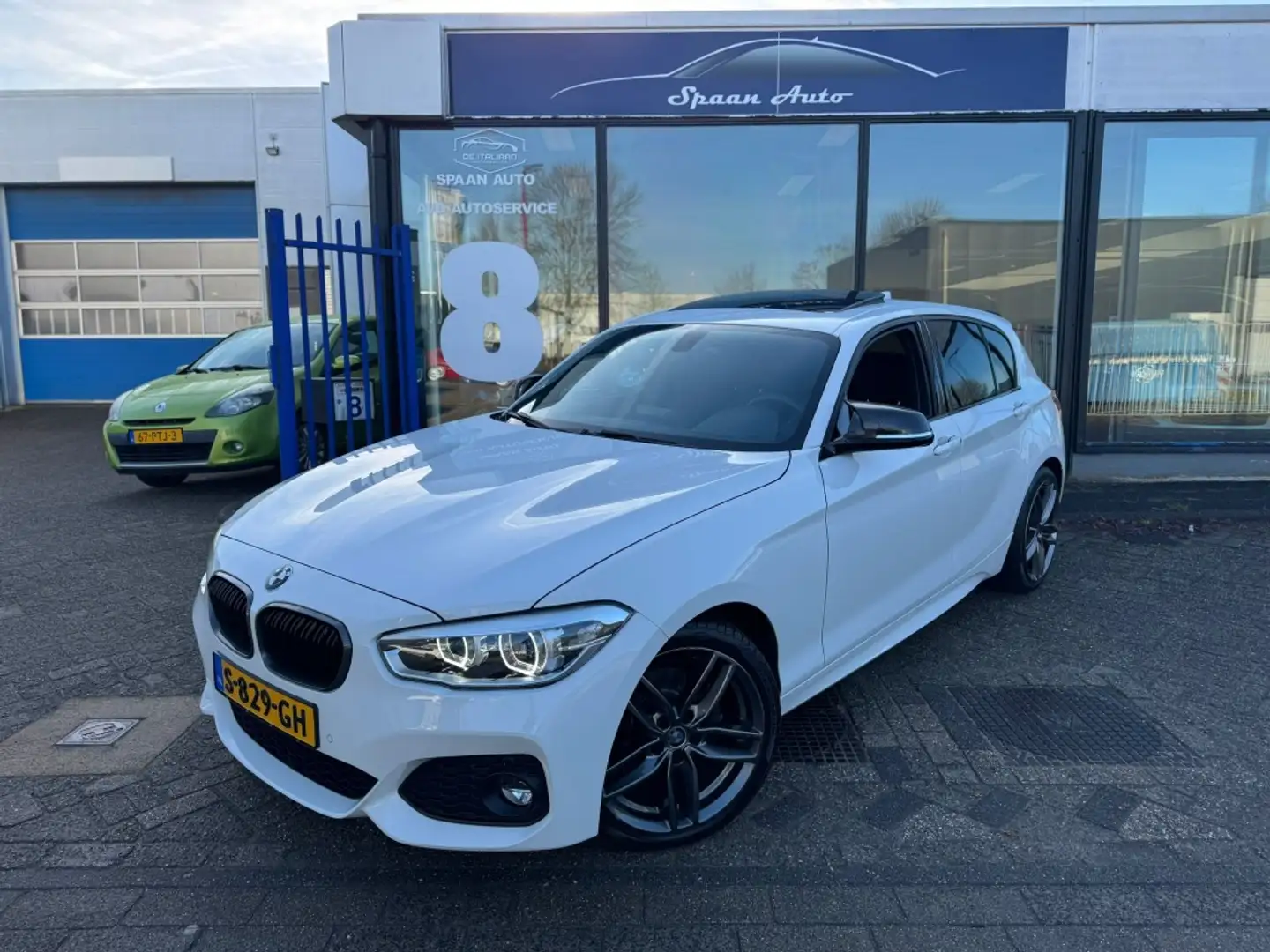 BMW 120 1-serie 120i Cent High Executive | DAKJE | ALCANTA Blanc - 1