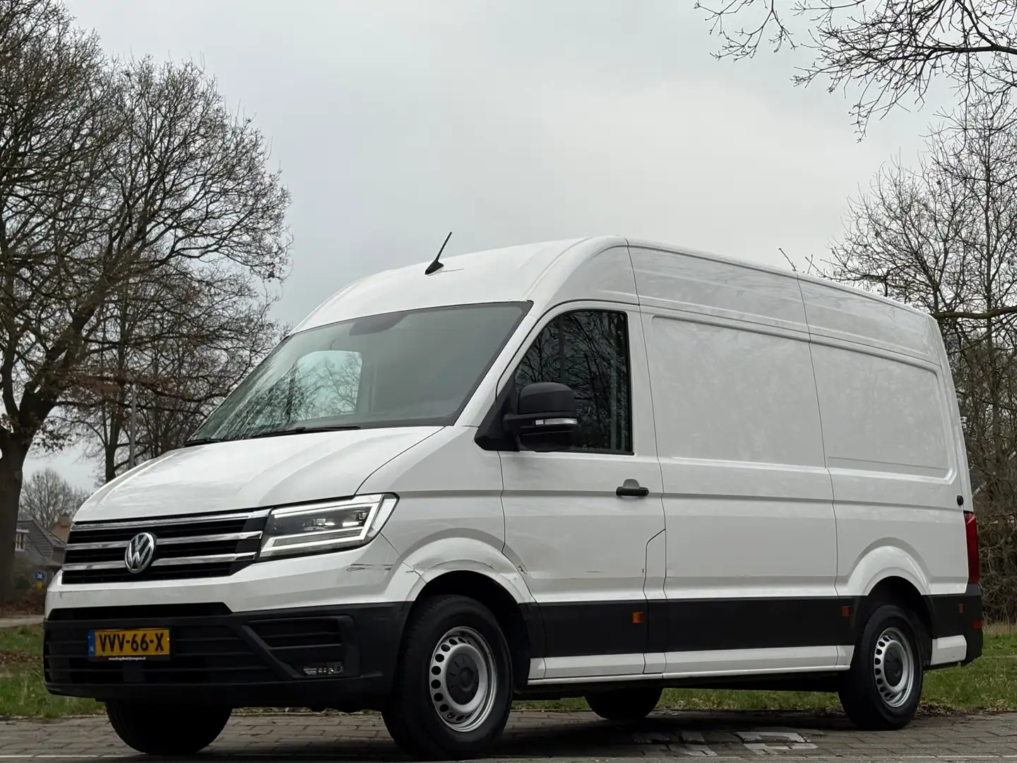 Volkswagen Crafter 35 2.0 TDI L2H2|140PK|EURO6|AUTOMAAT|airco|cruise| Weiß - 1